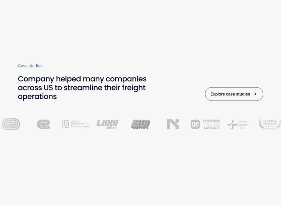 Case Studies Company logos