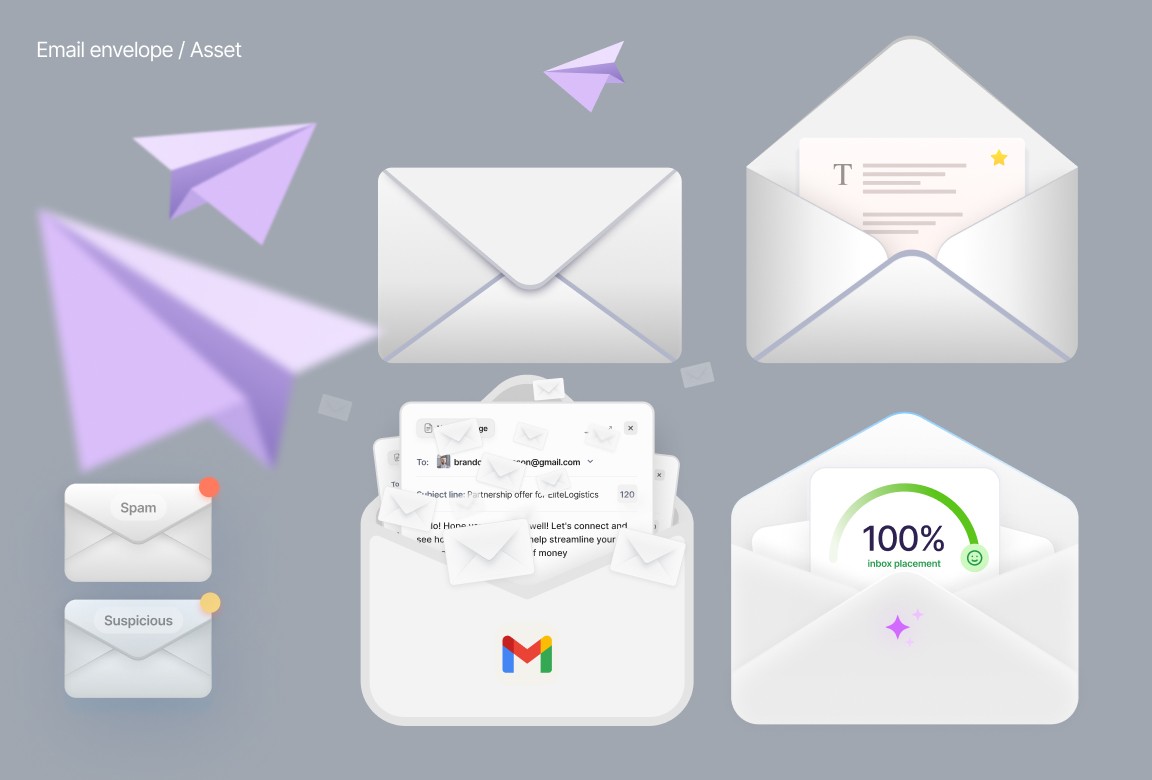 Envelope custom set