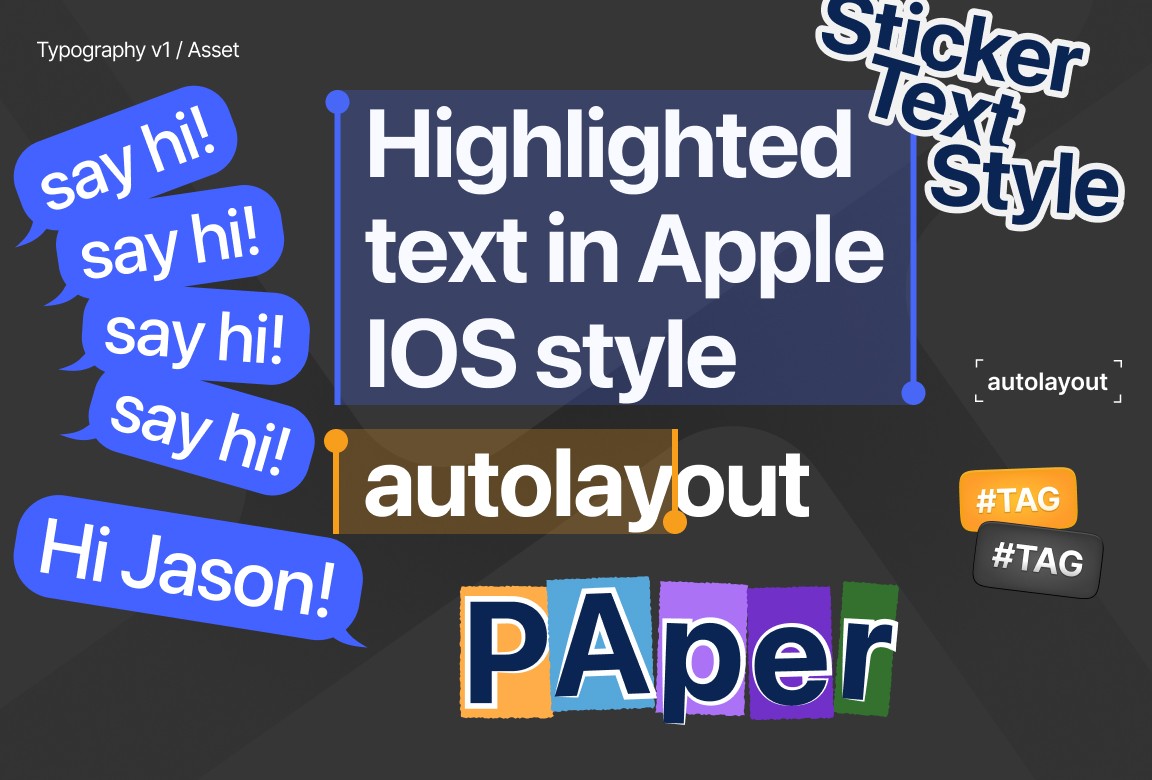 Typography Assets v1